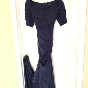 Tadashi Shoji Blue Evening Gown MP